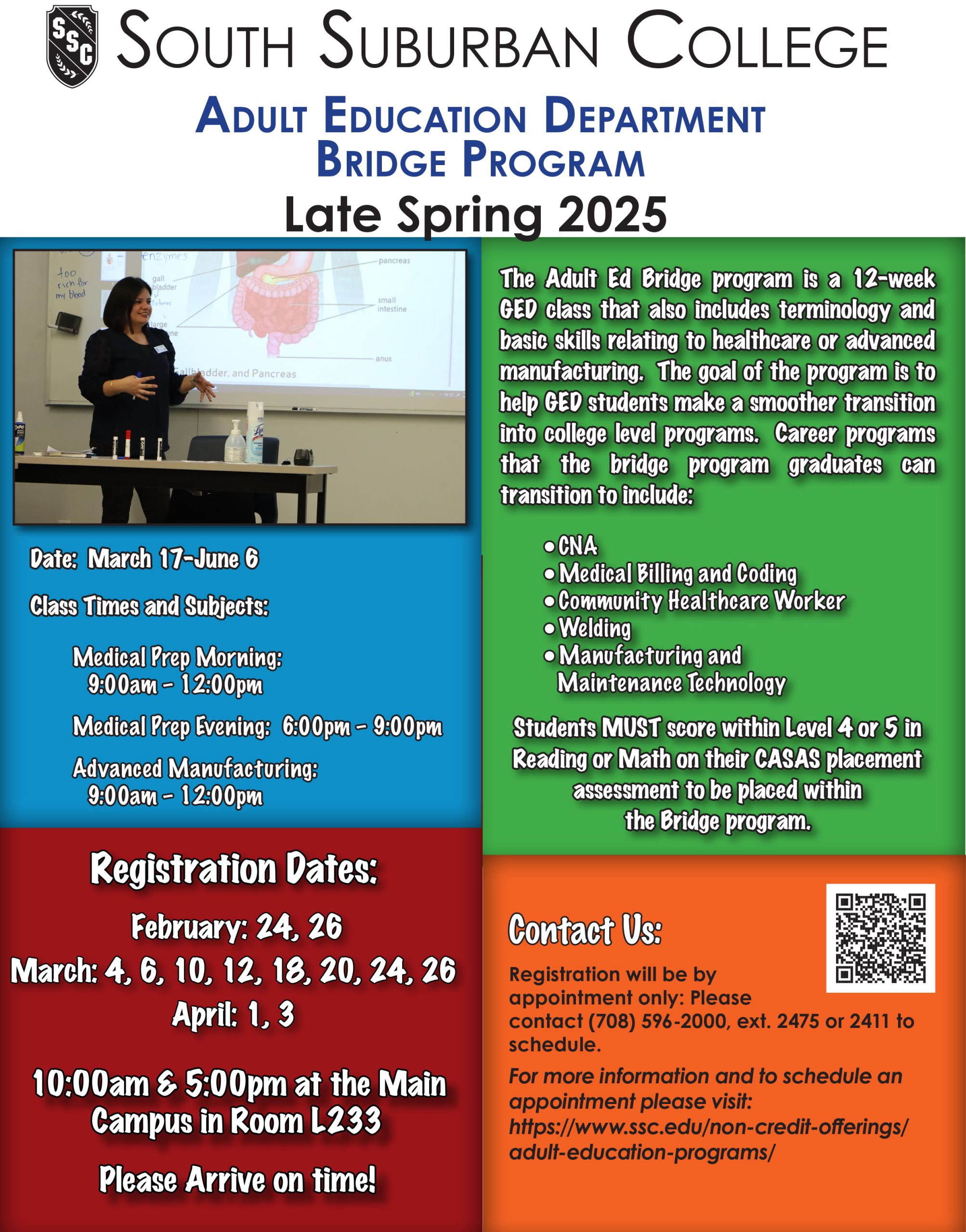 Bridge Program Flyer Photo