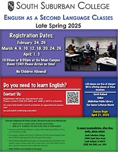 English as a Second Language Flyer Photo