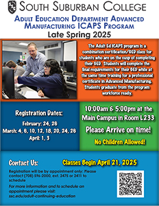 Advanced Manufacturing ICAPS Program Flyer Photo