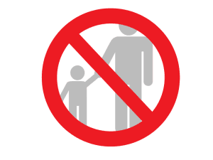 NO CHILDREN icon